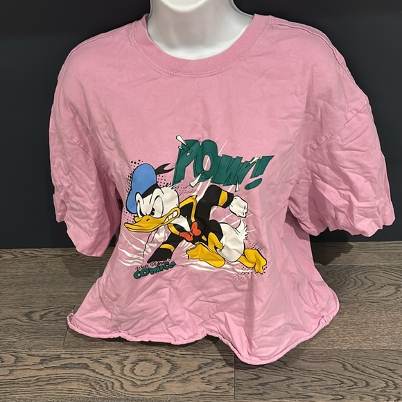 H&M Disney pow character oversized T-shirt Sz L - Picture 3 of 12